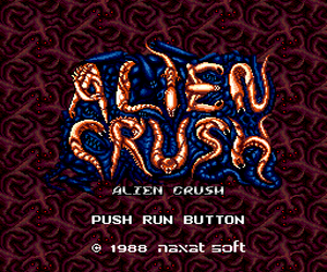 Alien Crush (Japan) Screenshot